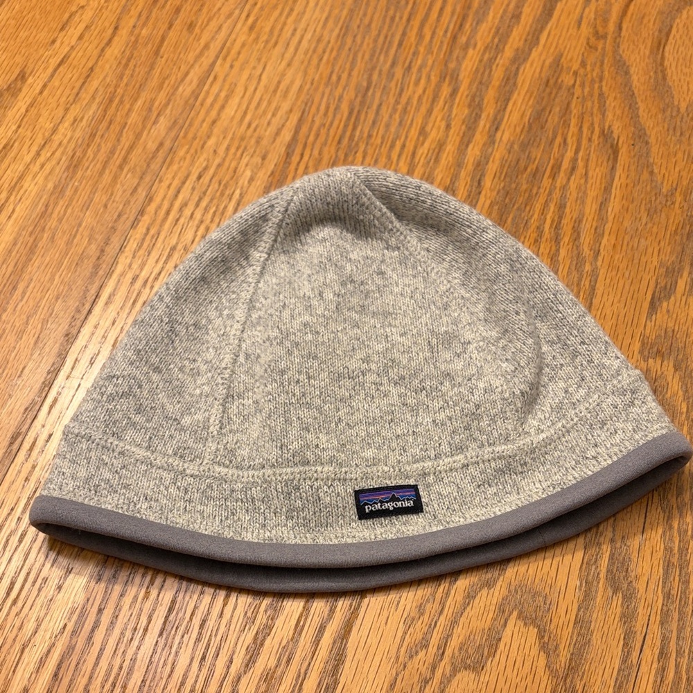 Patagonia lightweight better sweater hat size small gray EUC